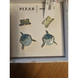 Disney Baublebar Earrings Finding Nemo Bruce Shark Fish Are Friends